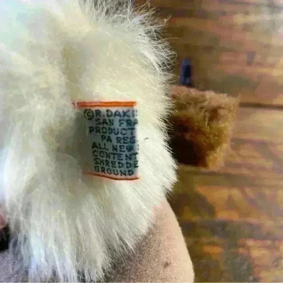 Vintage 1981 Dakin Bird Watchers American Regal Eagle Plush Stuffed Animal - Picture 5 of 8